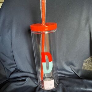 Kate Spade Initial thermal tumbler/water bottle